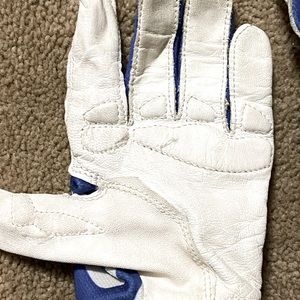 Youth Easton batting gloves with padded palm